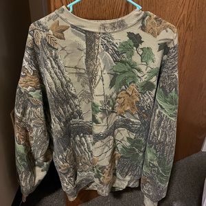 VINTAGE JERZEES CAMO CREWNECK